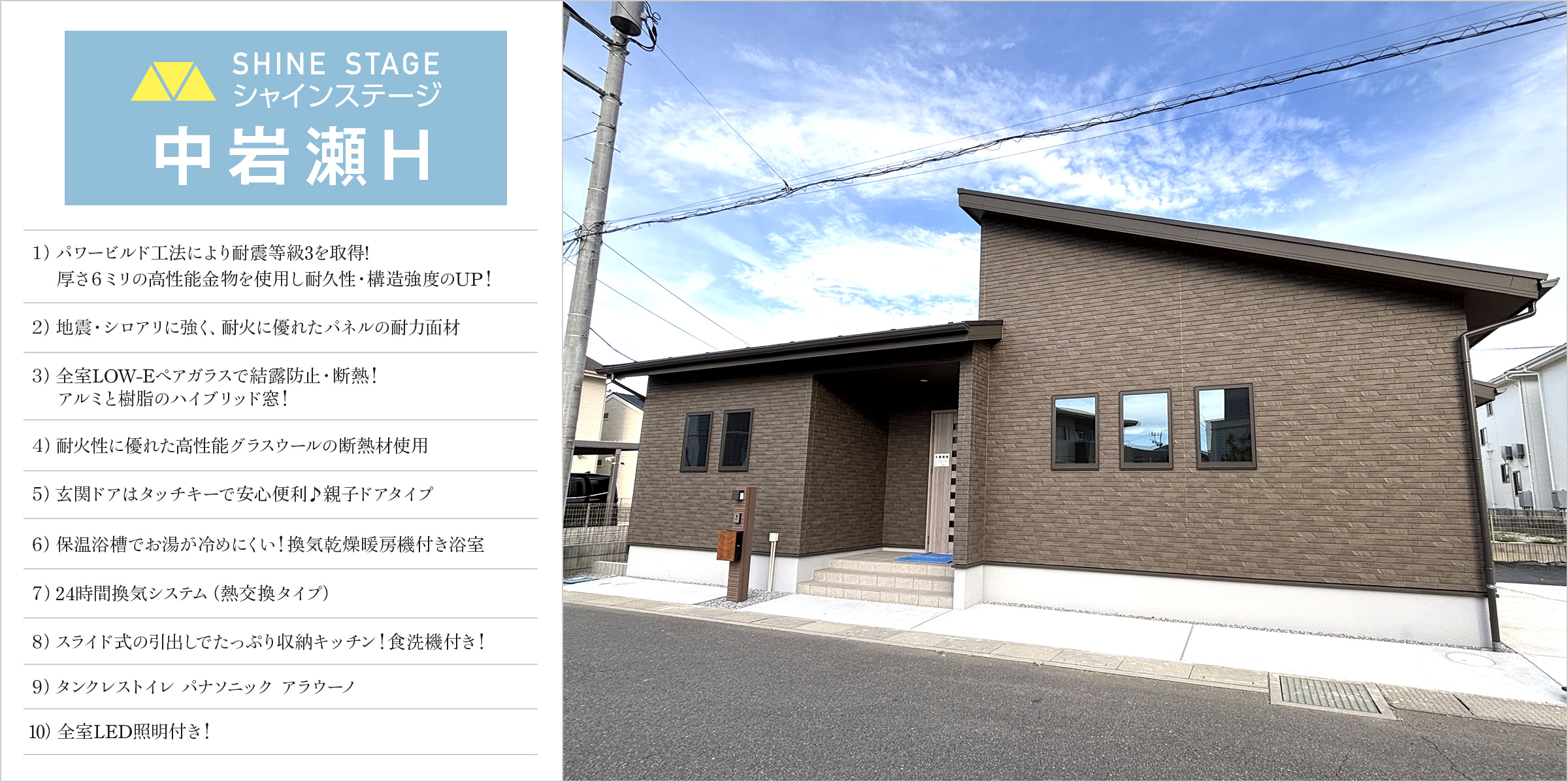 シャインステージ中岩瀬 H号棟